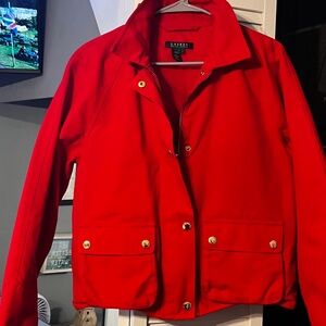 Classic Red Ralph Lauren Jacket.